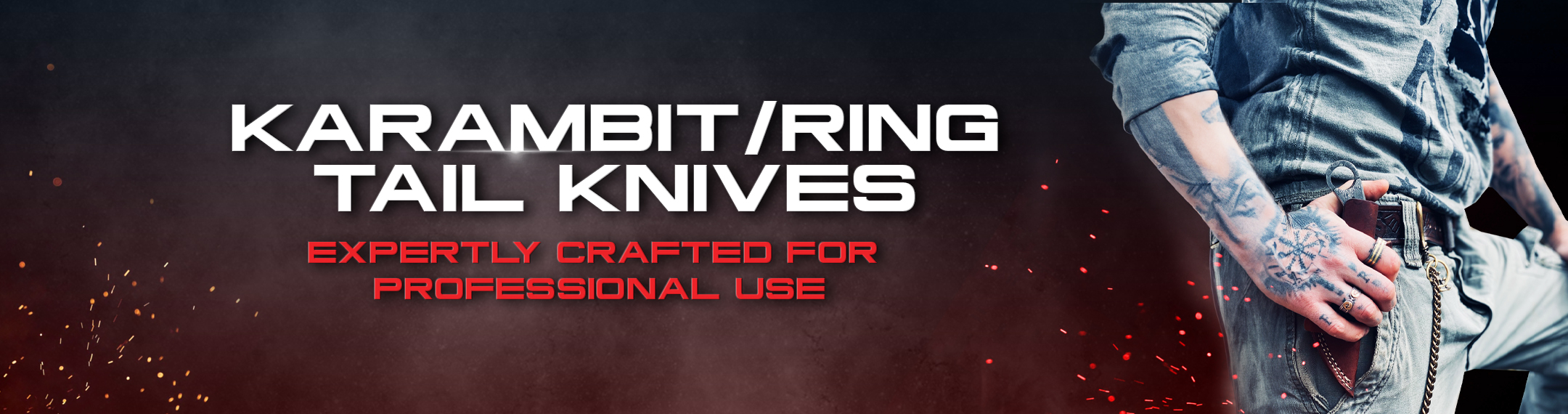 Karambit&ring tail knives