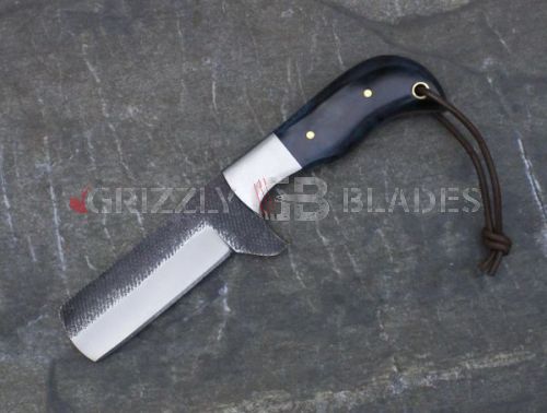 Custom Handmade High Carbon Steel outlet Bull Cutter Knife with Sheath