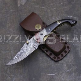 Buy Damascus Steel Custom Handmade Folding/pocket Knife 7.5 Inches I ...