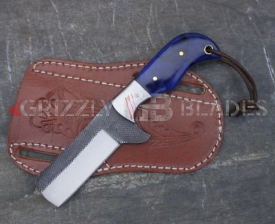 High Carbon Steel Custom Handmade COWBOY Bull Cutter Knife 6.5" B