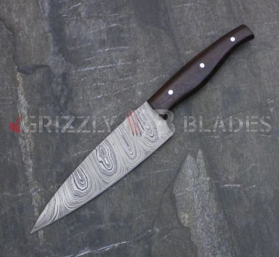 Damascus Steel Custom Handmade Kitchen Chef Knife 12"