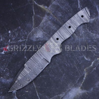 Handmade Hunting Skinner Knife Blank Full Tang Knife Making Supplies 9"