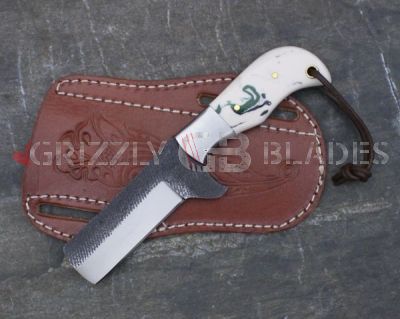 High Carbon Steel Custom Handmade COWBOY Bull Cutter Knife 6.5" C