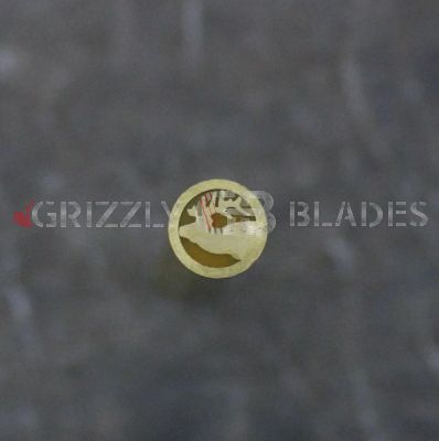 MP7 ELK BRASS MOSAIC PIN 4.25"