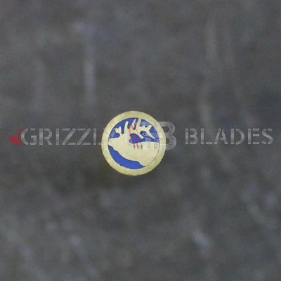 MP10 ELK BRASS MOSAIC PIN 4.25"