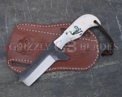 High Carbon Steel Custom Handmade COWBOY Bull Cutter Knife 6.5" C