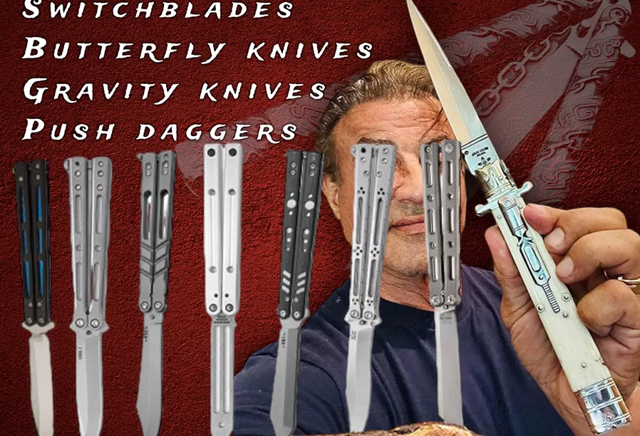 What type of knives are illegal in Canada
