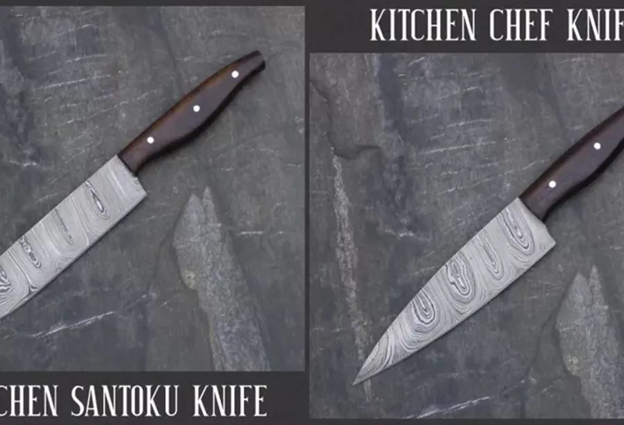 WHAT'S THE DIFFERENCE BETWEEN SANTOKU AND CHEF KITCHEN KNIVES